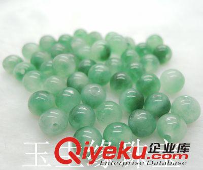 玉生緣 翡翠【B]飄花圓珠批發 玉石散珠批發 南陽玉石玉器批發網