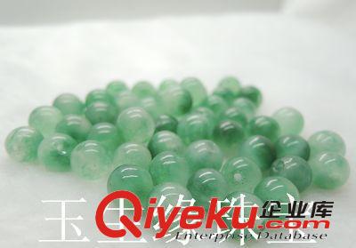 玉生緣 翡翠【B]飄花圓珠批發 玉石散珠批發 南陽玉石玉器批發網