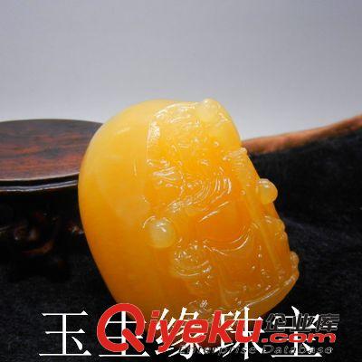 玉生緣 米黃玉關公手把件批發 玉石關公手把件批發 南陽玉器批發