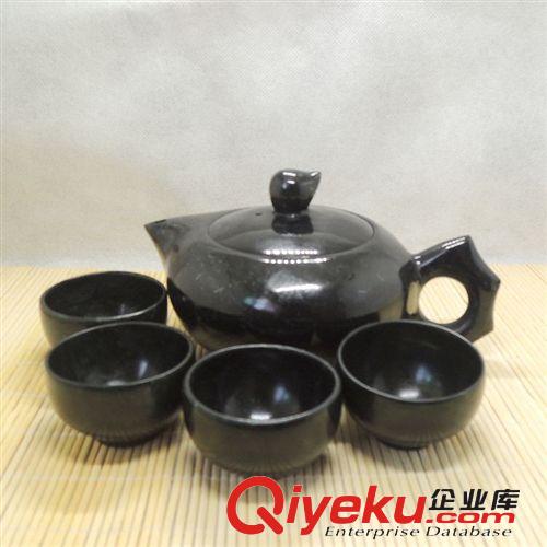 玉生緣 tr墨綠玉壽桃茶具 酒具批發(fā) 玉石擺件批發(fā) 本店一件起批