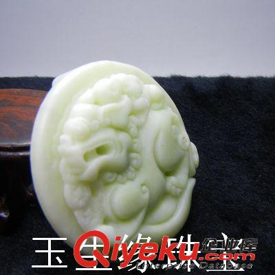 玉生緣 藍田玉麒麟hs玉皮帶扣 藍田玉批發 南陽玉石玉器批發網