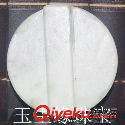 玉生緣 藍田玉金錢玉福皮帶扣 藍田玉批發 玉石皮帶扣批發原始圖片3