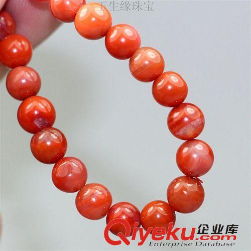 批發(fā)供應(yīng)tr四川涼山南紅瑪瑙柿子紅手鏈 玉生緣玉器批發(fā)網(wǎng)原始圖片3