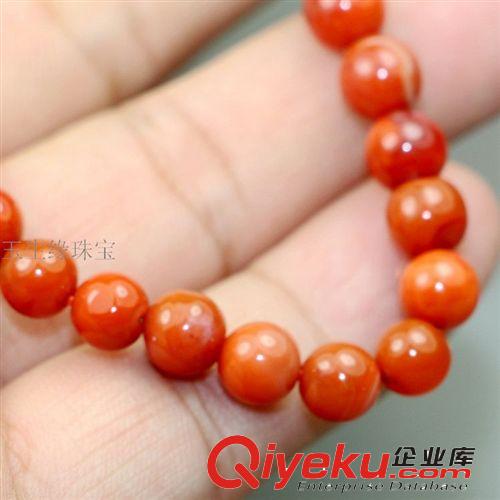 批發(fā)供應(yīng)tr南紅瑪瑙柿子紅女款手鏈 玉生緣玉器批發(fā) 南陽批發(fā)網(wǎng)原始圖片3
