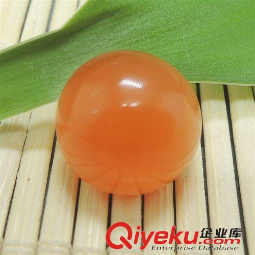 玉生緣 四川涼山南紅瑪瑙柿子紅蛋圓形戒面 南陽玉石玉器批發(fā)網(wǎng)