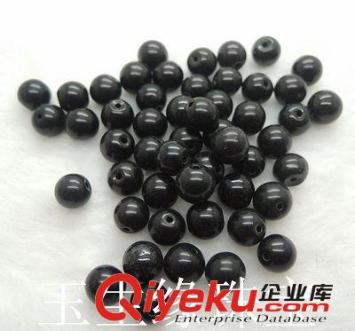 玉生緣 黑墨玉玉石散珠批發 黑墨玉批發 南陽玉石玉器批發網原始圖片2