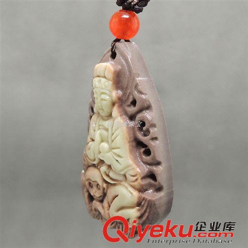 批發供應tr紫袍玉生肖猴守護神吊墜 貴州紫袍玉批發 玉生緣玉器