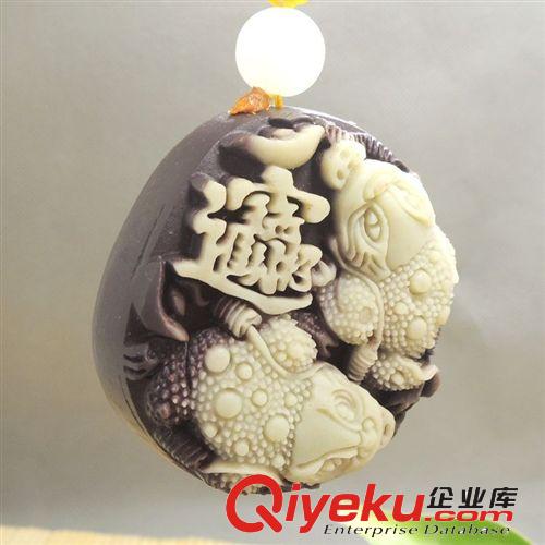 玉生緣 天然紫袍玉麒麟吊墜 紫袍玉掛件 把件 擺件批發(fā) 南陽(yáng)批發(fā)