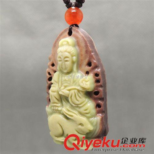 批發供應tr紫袍玉生肖兔守護神吊墜 南陽玉石玉器批發網