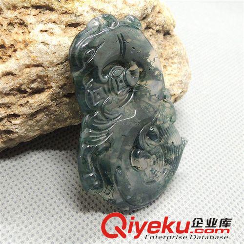 批發供應tr水草瑪瑙鳳舞九天吊墜 玉生緣玉器批發 本店一件起批