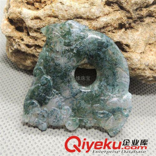 批發供應tr水草瑪瑙招財貔貅吊墜 玉生緣玉器批發 南陽批發網