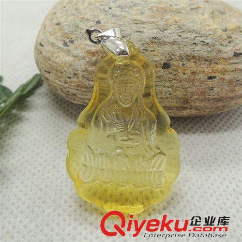 批發供應gf水晶觀音吊墜 項墜 玉石掛件批發 南陽小額批發網