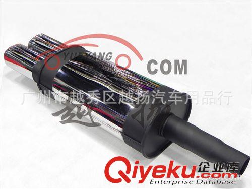 REMUS排氣管 狼頭 通用尾鼓 加厚304不銹鋼 雙方口雙嘴 exhaust