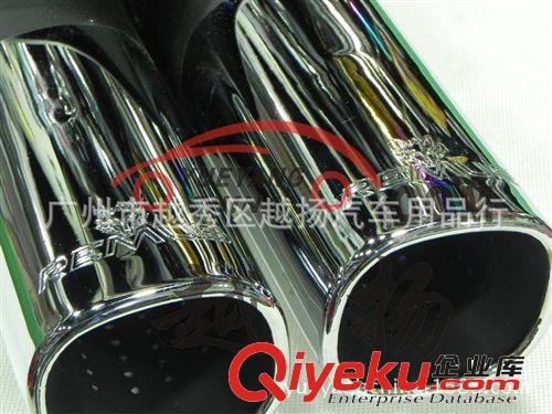 REMUS排氣管 狼頭 通用尾鼓 加厚304不銹鋼 雙方口雙嘴 exhaust