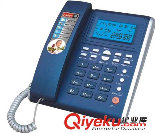供應(yīng)gd出口帶來(lái)電顯示平板電話機(jī)(圖)原始圖片3