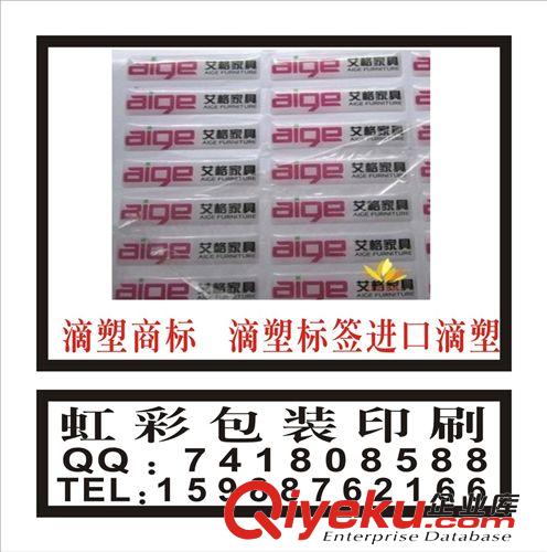 定做 水晶滴塑 軟硬標簽 不干膠滴塑 電器 卡通 PVC滴塑 彩色印刷原始圖片2