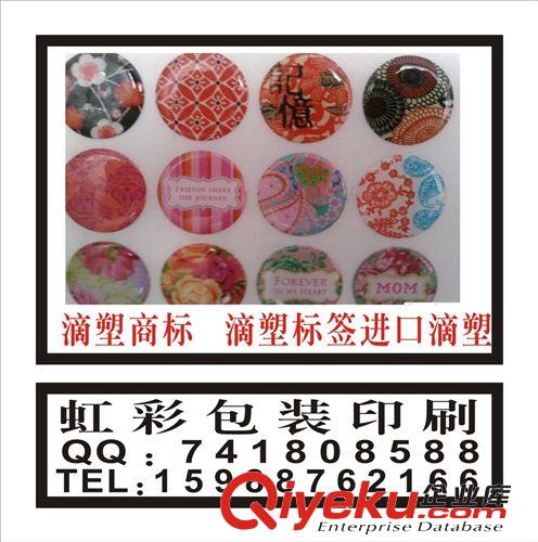 定做 水晶滴塑 軟硬標簽 不干膠滴塑 電器 卡通 PVC滴塑 彩色印刷原始圖片3