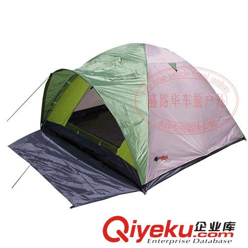 銀狐 四人雙層野營帳篷 防水好 2*2.4*1.3米原始圖片2
