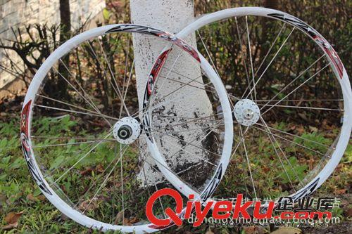 供應 臺灣原產(chǎn)zp 尊輪 4培林山地自行車輪組 后28孔 全24孔原始圖片2