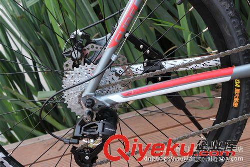 供應(yīng) 德國(guó)CUBE 27速 DIY組裝整車  磨砂紅原始圖片3