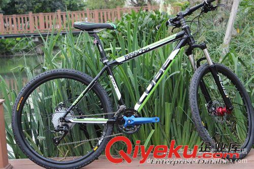 供應(yīng)  德國(guó)CUBE  27速 DIY組裝整車  黑綠原始圖片2
