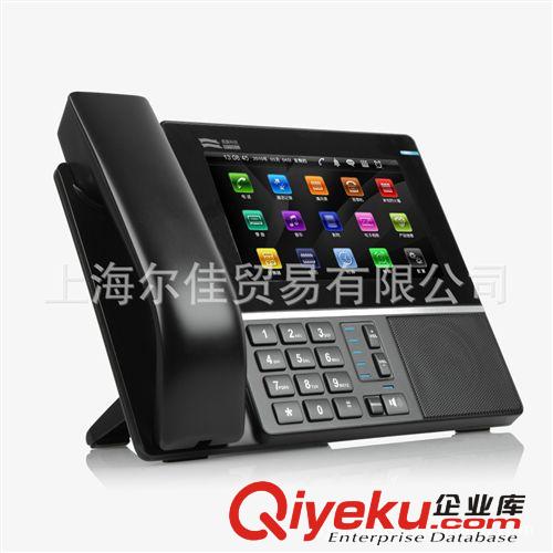 領旗科技智能多媒體電話機XP6108帶7寸觸摸屏