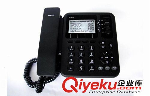 gd無(wú)線WIFI VOIP 4線SIP帳號(hào)商務(wù)辦分公I(xiàn)P網(wǎng)絡(luò)電話機(jī) V542N