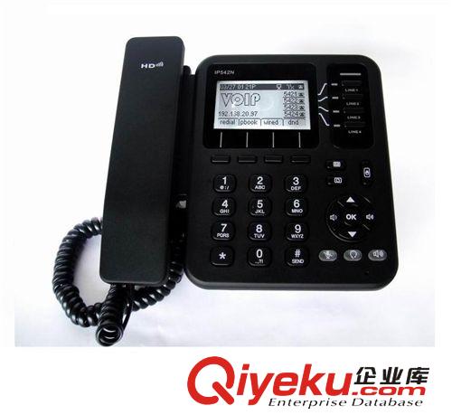 gd無線WIFI網(wǎng)絡電話 4SIP線路 V542N 有線無線兩用 簡潔的外觀原始圖片2