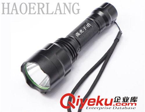 自行車前燈 裝飾燈 強(qiáng)光手電筒 新款手電套裝 車把燈 騎行必備