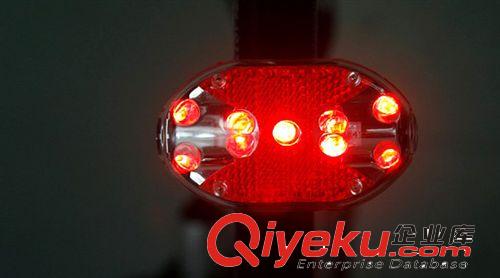 自行車山地車裝備燈 單車后燈 安全燈警示燈 尾包燈 207尾燈 車燈原始圖片3