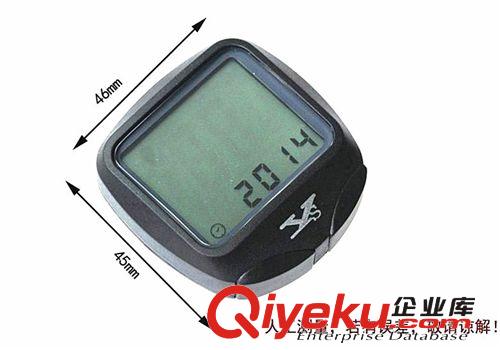 zpYS-468B 自行車碼表山地車里程表配件騎行裝備 防水夜光原始圖片2