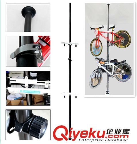 頂天立地柱 自行車展示架 山地車形象架 掛車架 單車配件 掛車鉤原始圖片3