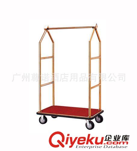 hg行李車/不銹鋼行李車/小金頂行李車/酒店豪華行李車原始圖片2
