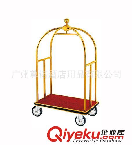 供應(yīng)X-HA豪華行李車（鈦金）→機(jī)場(chǎng)鈦金行李車→酒店不銹鋼行李車