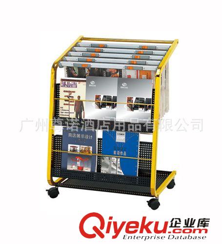 【定做】1黑牡丹報紙架J-145→銀行報紙架廠家→學校報紙架價格原始圖片3