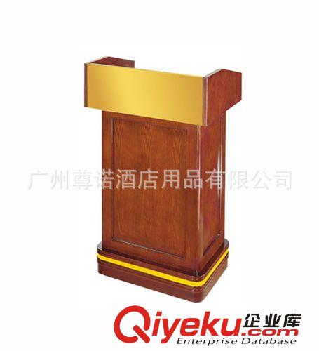 絲印LOGO演講臺(tái) 廣州學(xué)校演講臺(tái) 木制演講臺(tái)批發(fā)原始圖片2