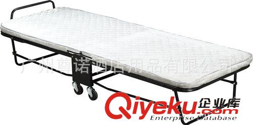 FS-J01黑金彈簧折床 墊厚20公分阻燃布酒店加床 雙層對折床原始圖片3