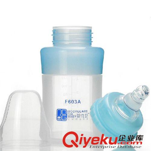 嬰侍衛(wèi)zp 常規(guī)口徑硅膠奶瓶120ML F603A 零售混批