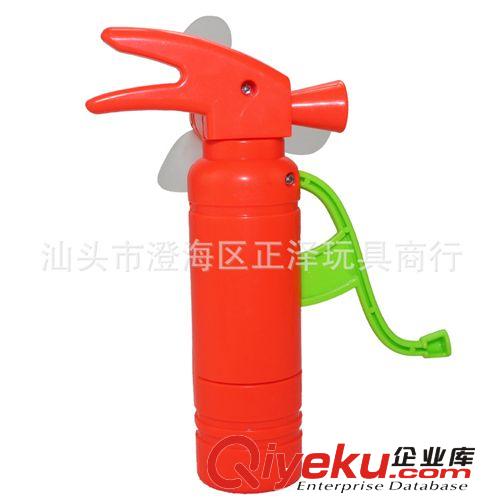 夏日大批發(fā) 新款手壓風(fēng)扇滅火器 兒童便攜式迷你玩具風(fēng)扇