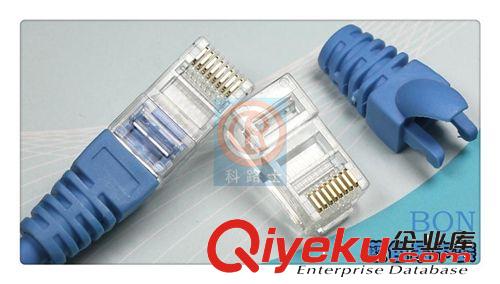 RJ45 藍(lán)色水晶頭護(hù)套爪子 網(wǎng)線水晶頭保護(hù)套 六類和五類 異形護(hù)套