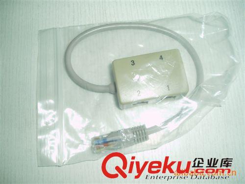 一分四轉接盒 RJ45分線 語音卡一分四轉接線原始圖片3
