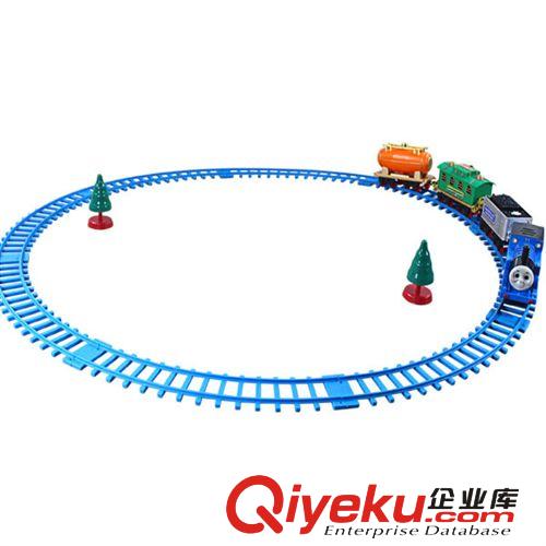 豪華版電動軌道火車汽車玩具 帶燈光音樂 會冒煙 外貿(mào)批發(fā)原始圖片3