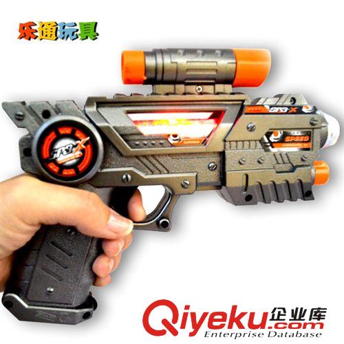 仿真發(fā)光玩具槍 激光槍玩具 電動(dòng)仿真動(dòng)感音樂(lè)槍 益智玩具批發(fā)原始圖片2
