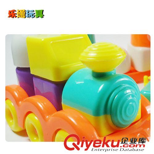 良興奶瓶裝積木50塊裝 嬰幼兒玩具環保md無味 益智早教玩具批發原始圖片2