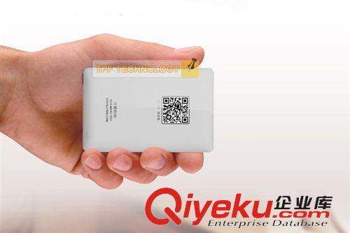 爆款 創意禮品 帶燈超薄移動電源 卡片名片式充電寶 可定制LOGO原始圖片2