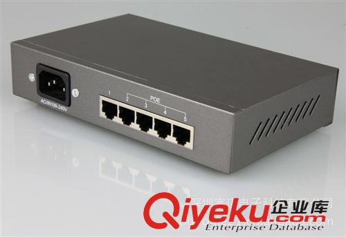 4口poe供電交換機(jī),標(biāo)準(zhǔn)帶檢測af 12V/1A,PSE5416-4PoE Switch