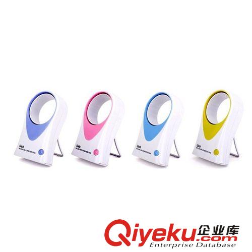 量大從優手持式二代無葉風扇 USB風扇 電池兩用創意風扇 批發廠家原始圖片2