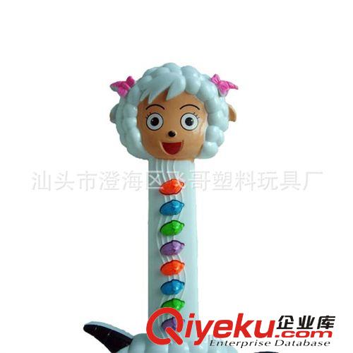 K040963電動喜羊羊琴 熱賣喜羊羊八音電子琴 音樂吉他 吉它玩具原始圖片2