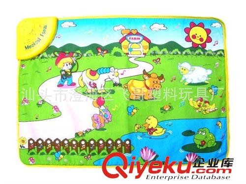 651301易趣嬰兒音樂(lè)地毯*音樂(lè)魚(yú)琴  嬰幼兒型地毯 澄海玩具原始圖片2