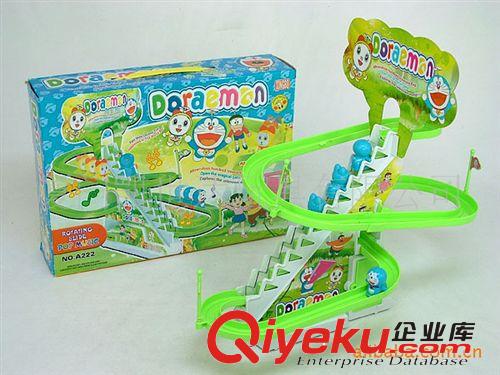 K014543　哆來A夢軌道車 電動帶聲新奇特兒童玩具 玩具批發原始圖片3
